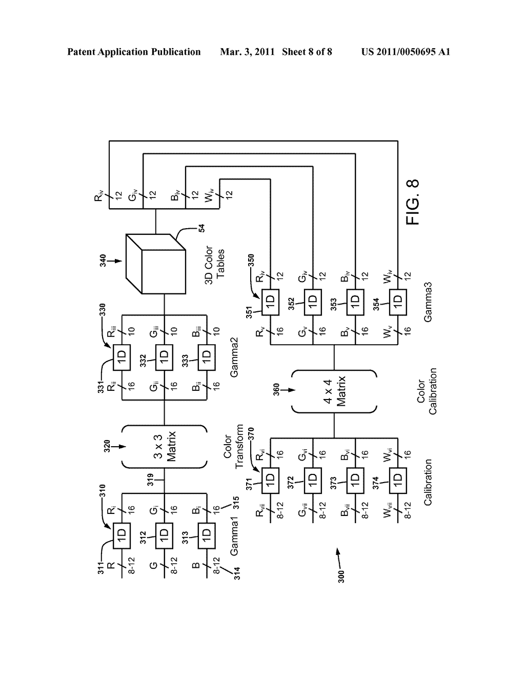 METHOD FOR PRODUCING A COLOR IMAGE AND IMAGING DEVICE EMPLOYING SAME - diagram, schematic, and image 09