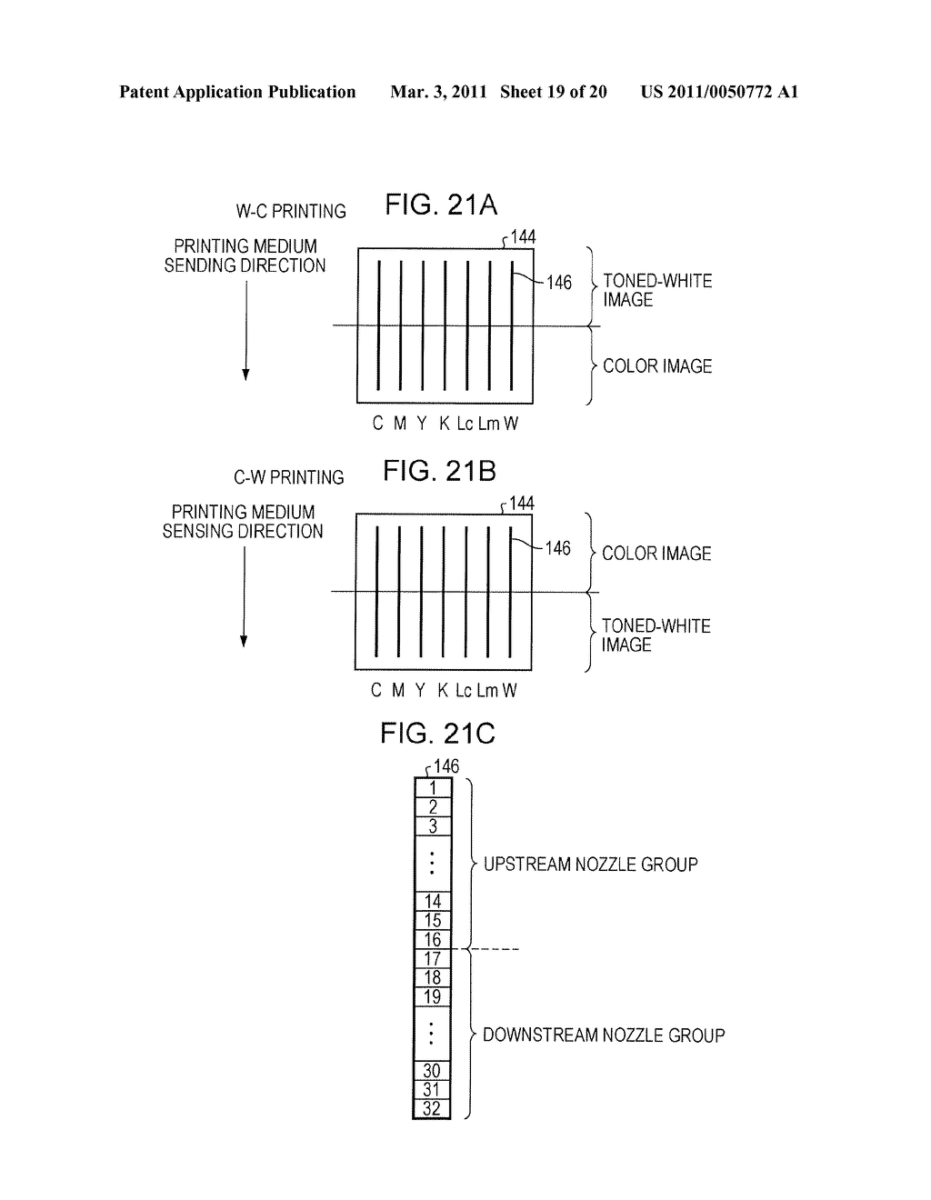 PRINTING APPARATUS USING PLURAL COLOR INKS INCLUDING WHITE COLOR INK AND PRINTING METHOD THEREOF - diagram, schematic, and image 20
