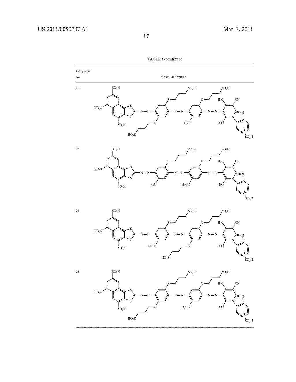 TRISAZO COMPOUND, INK COMPOSITION, RECORDING METHOD AND COLORED BODY - diagram, schematic, and image 18