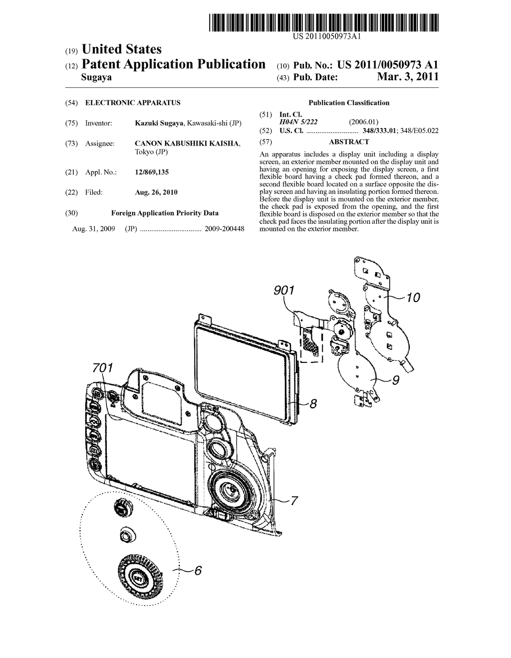 ELECTRONIC APPARATUS - diagram, schematic, and image 01