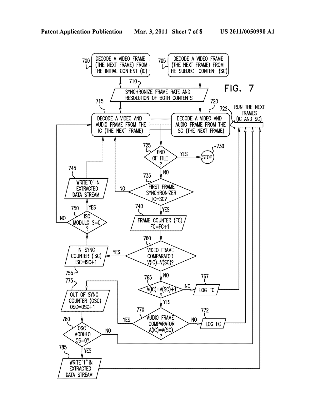 SYSTEM AND METHOD FOR EMBEDDING DATA IN VIDEO - diagram, schematic, and image 08