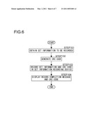 SET INFORMATION RECORDING DEVICE AND SET INFORMATION RECORDING SYSTEM diagram and image