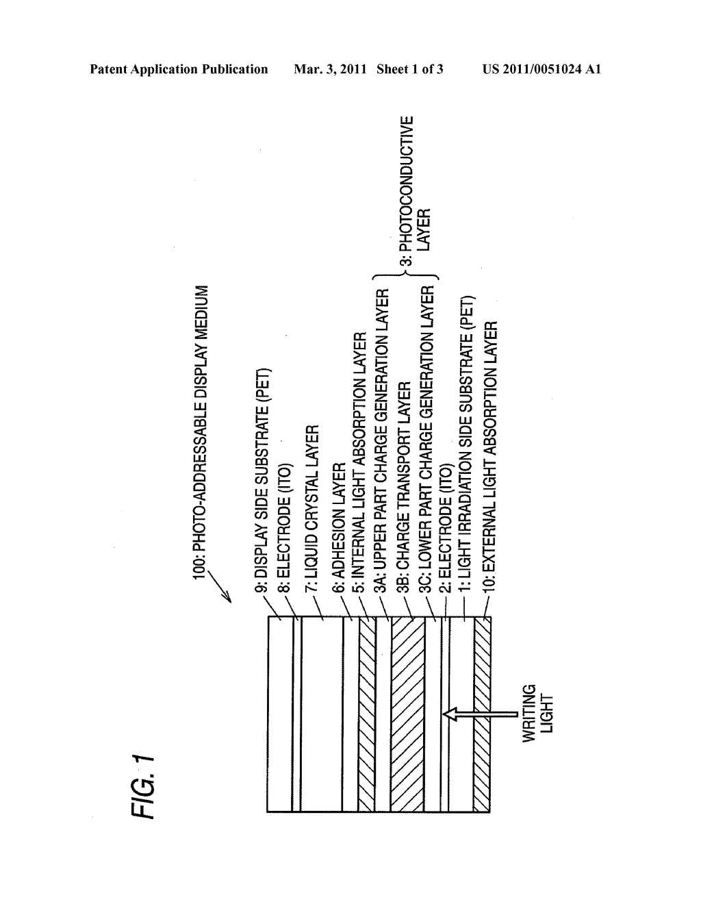 PHOTO-ADDRESSABLE DISPLAY MEDIUM AND PHOTO-ADDRESSABLE DISPLAY DEVICE - diagram, schematic, and image 02