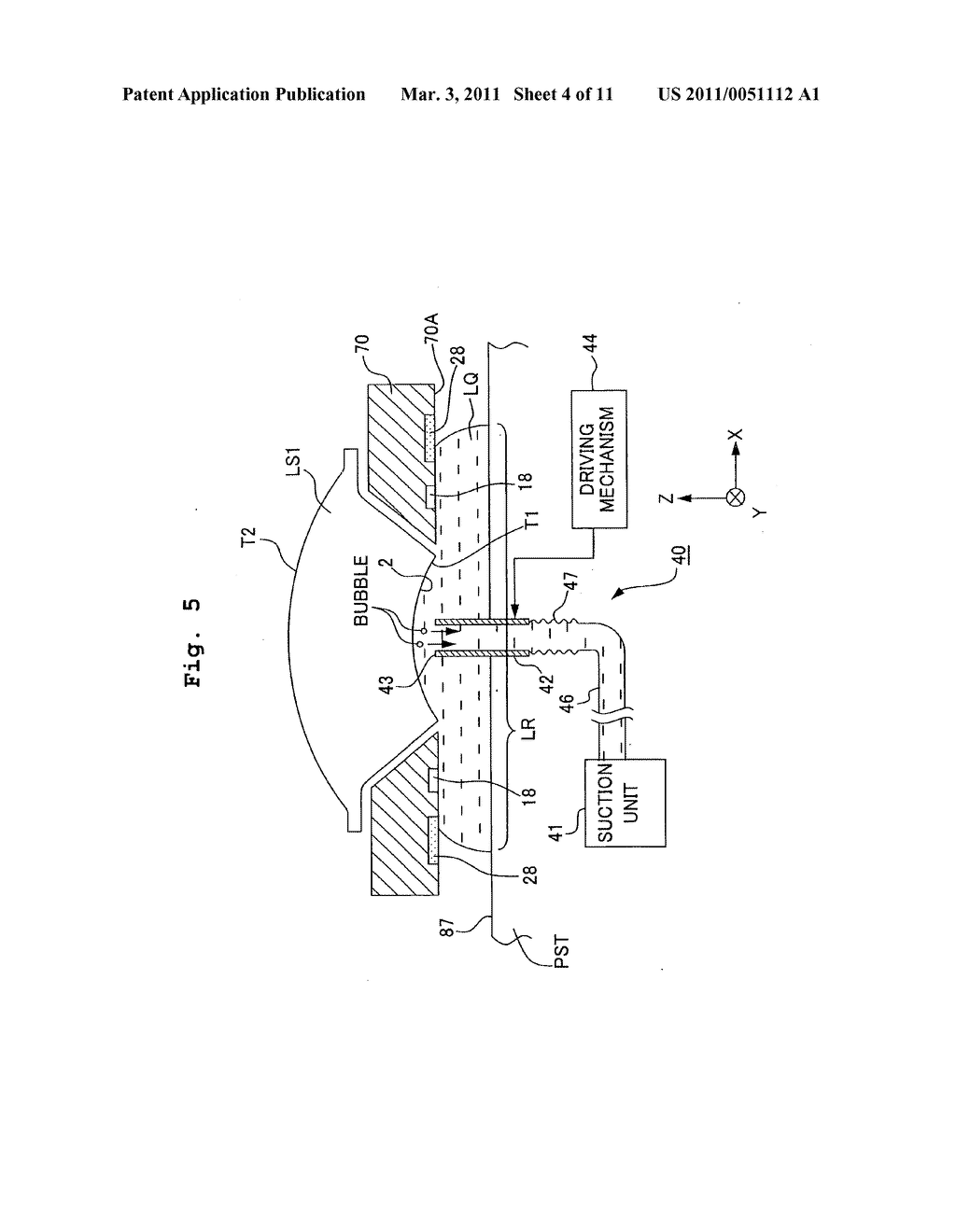Exposure apparatus, exposure method, and method for producing device - diagram, schematic, and image 05