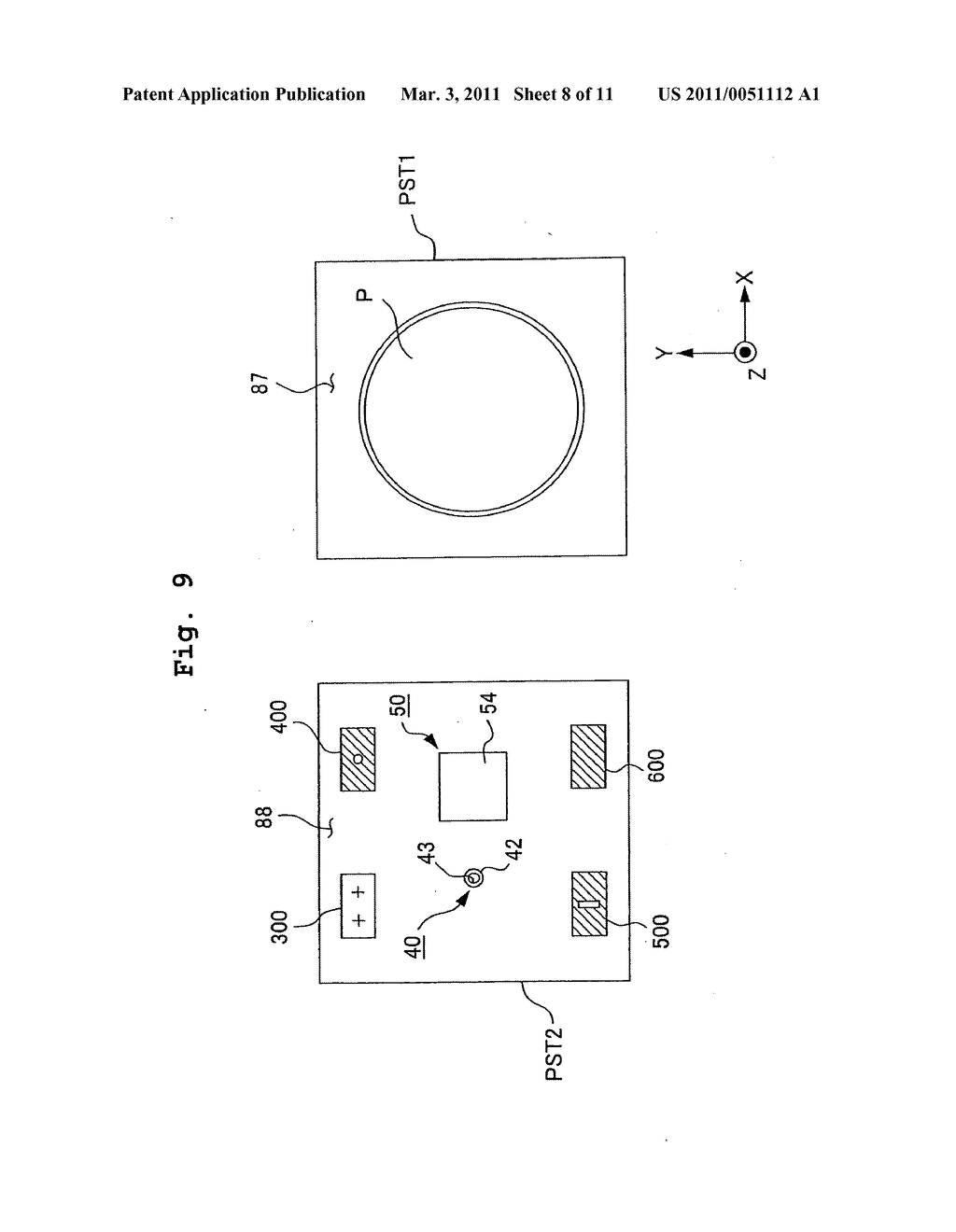 Exposure apparatus, exposure method, and method for producing device - diagram, schematic, and image 09