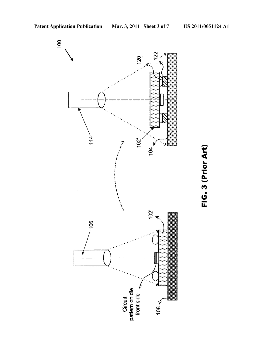 DIE BONDING PROCESS INCORPORATING INFRARED VISION SYSTEM - diagram, schematic, and image 04