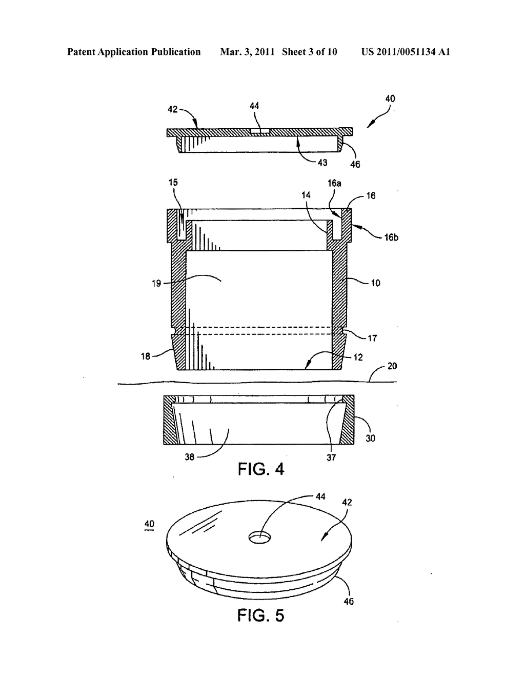 Sample cup for use with x-ray spectroscopy with internal overflow reservoir - diagram, schematic, and image 04