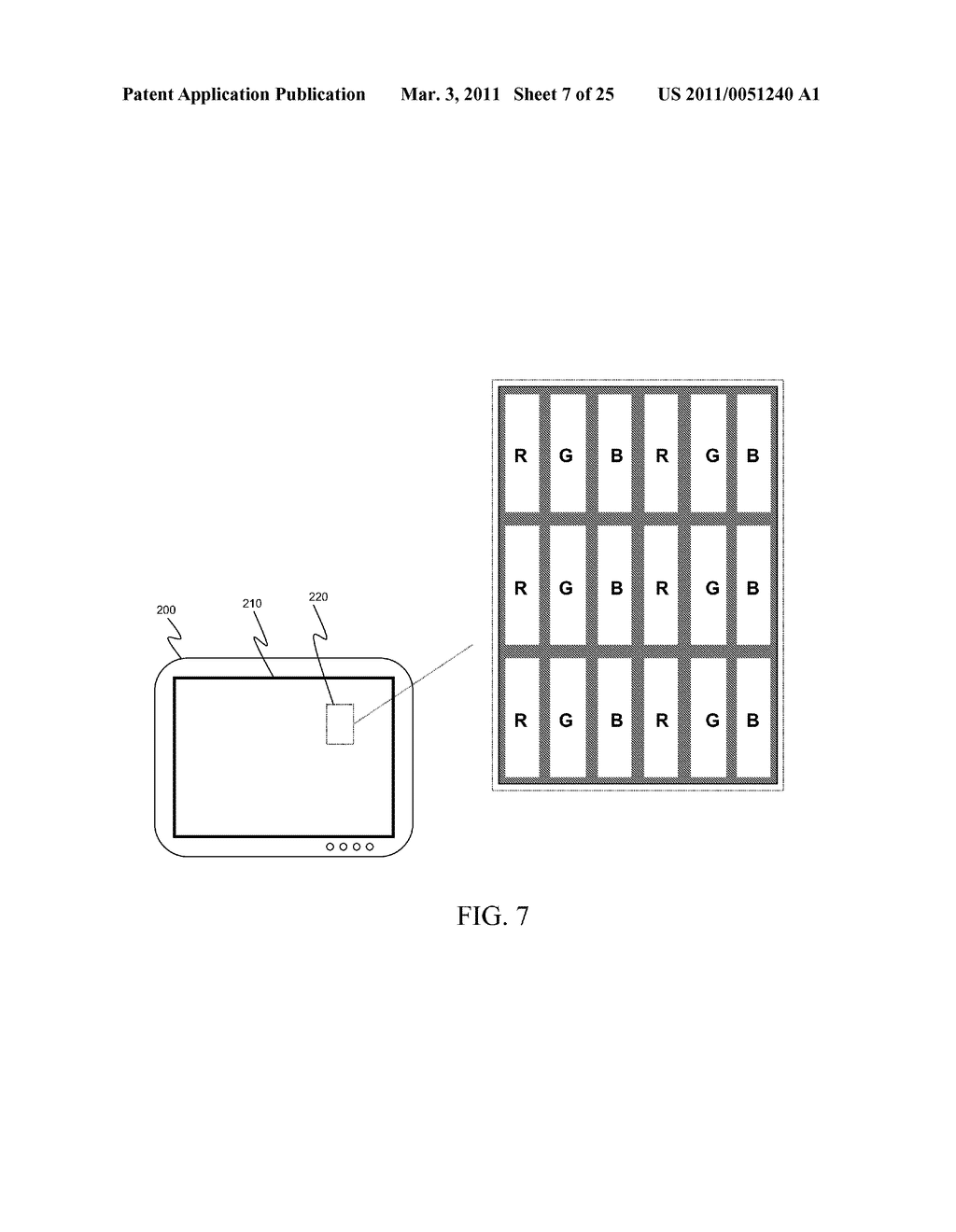 PARALLAX BARRIER 3D IMAGE DISPLAY METHOD - diagram, schematic, and image 08