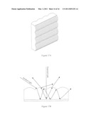 Projection-receiving surface diagram and image