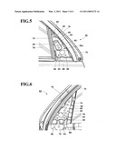 MOUNTING PORTION STRUCTURE OF DOOR MIRROR diagram and image