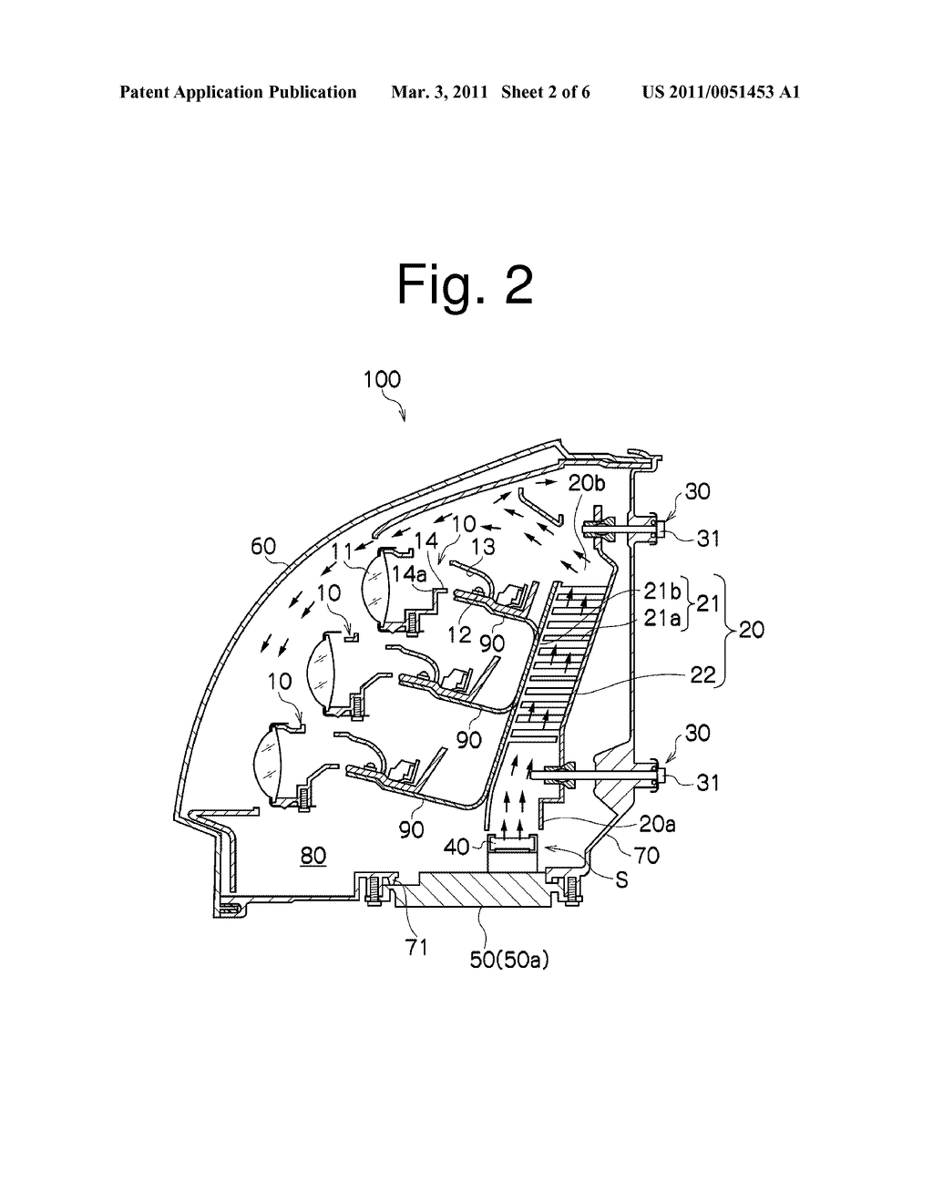 Vehicle light - diagram, schematic, and image 03