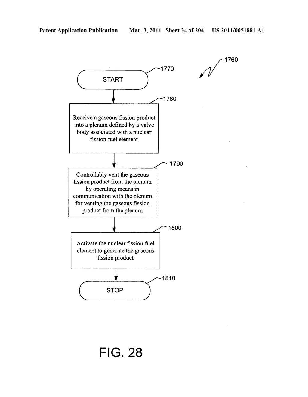 Nuclear fission reactor, vented nuclear fission fuel module, methods therefor and a vented nuclear fission fuel module system - diagram, schematic, and image 35