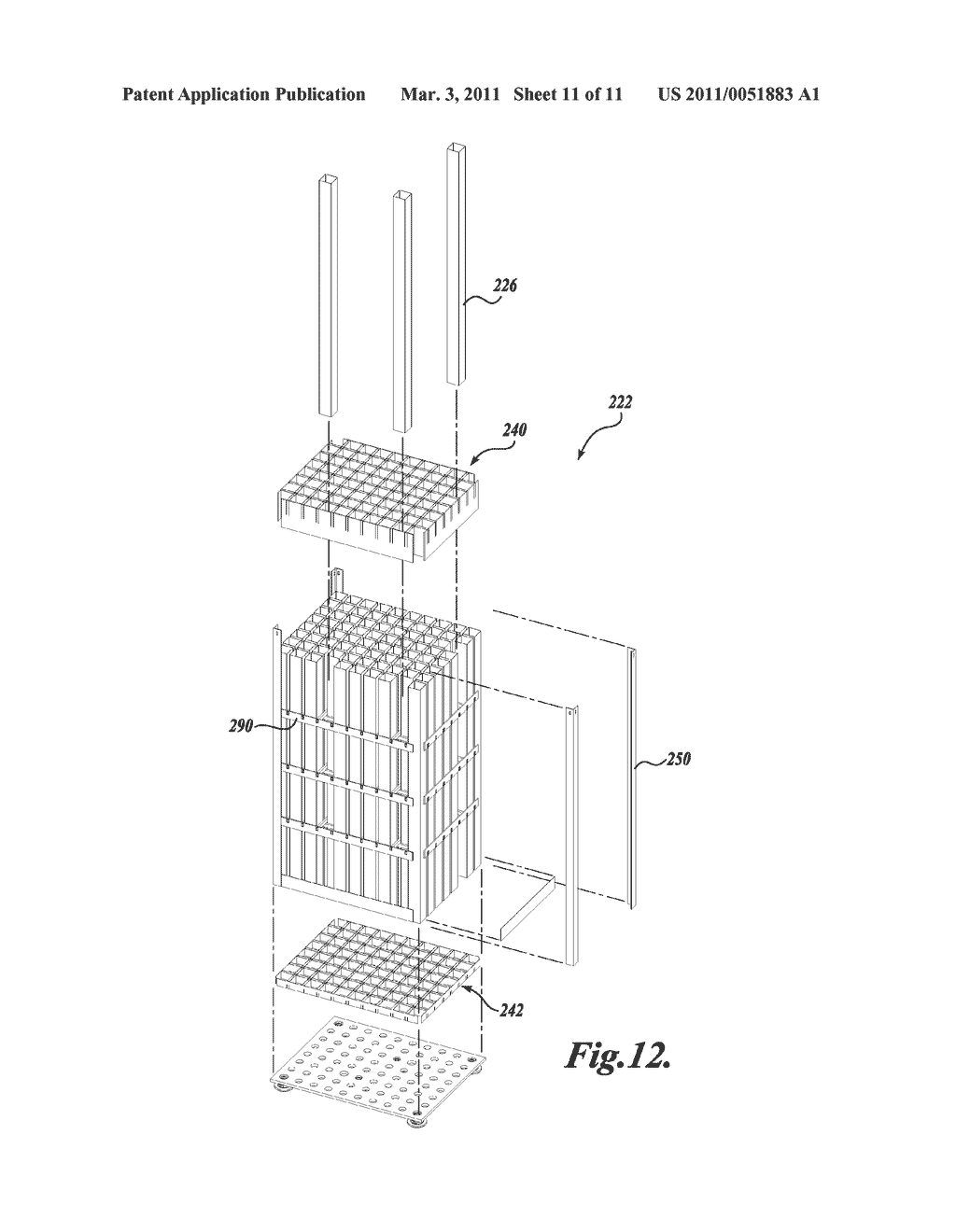 RACK SYSTEMS AND ASSEMBLIES FOR FUEL STORAGE - diagram, schematic, and image 12