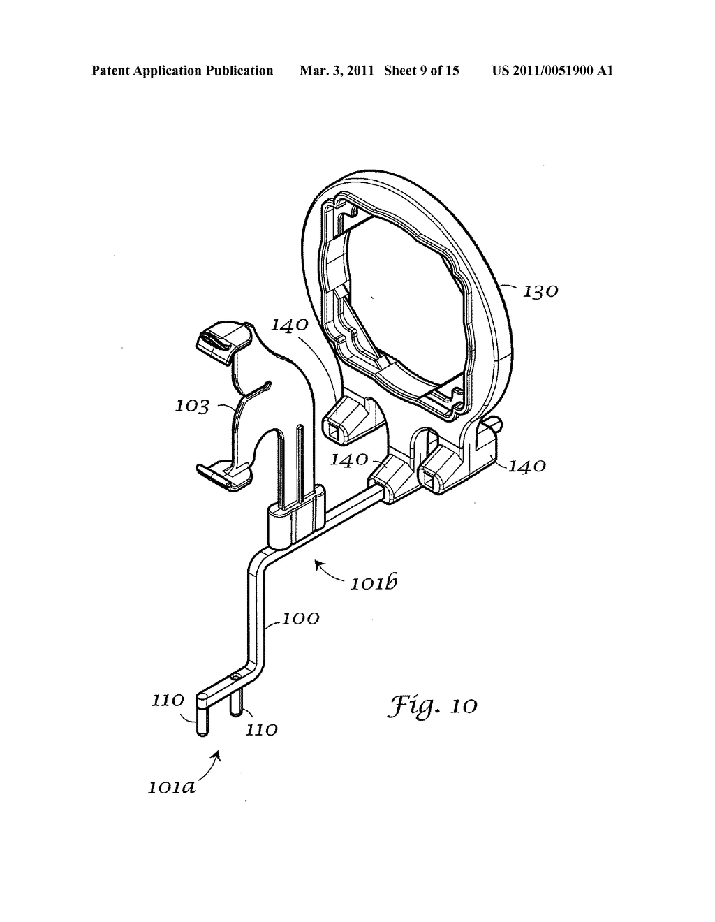 Positioning apparatus for dental x-ray procedures - diagram, schematic, and image 10