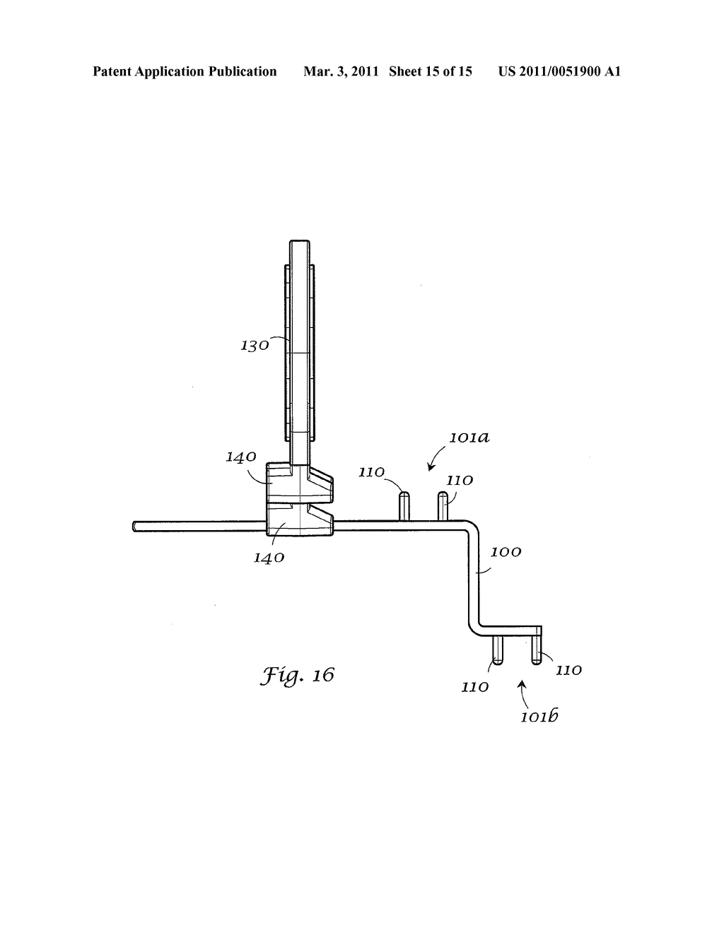 Positioning apparatus for dental x-ray procedures - diagram, schematic, and image 16