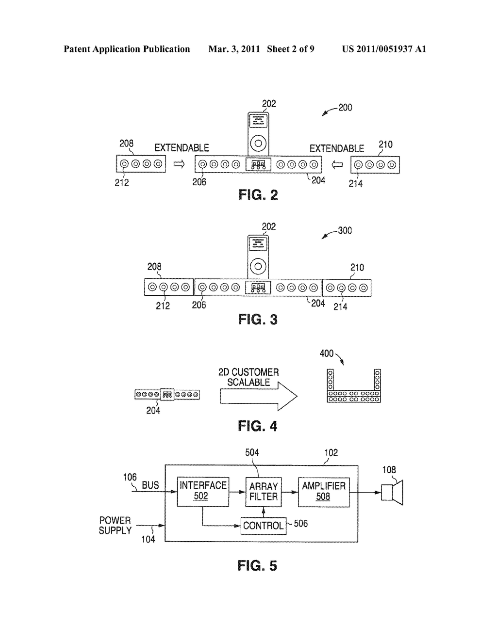 BEAM FORMING IN SPATIALIZED AUDIO SOUND SYSTEMS USING DISTRIBUTED ARRAY FILTERS - diagram, schematic, and image 03