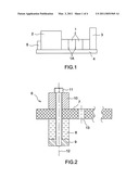 ACOUSTIC ANTENNA HAVING INTEGRATED PRINTED CIRCUITS diagram and image