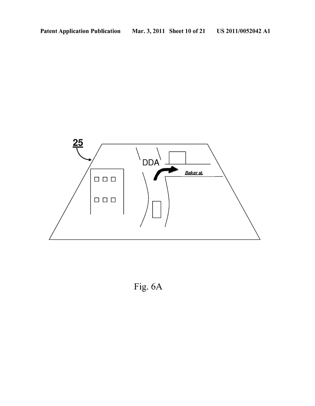 PROJECTING LOCATION BASED ELEMENTS OVER A HEADS UP DISPLAY - diagram, schematic, and image 11