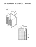 FOLDABLE BAMBOO BAG AND METHOD OF CONSTRUCTING THE SAME diagram and image