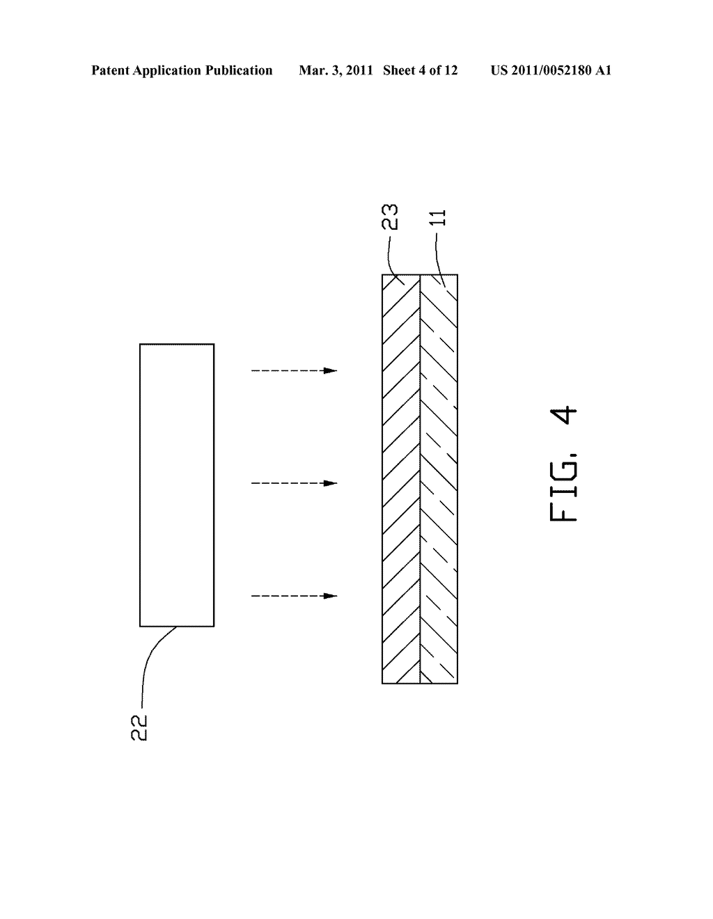 LIGHT BLOCKING PLATE, CAMERA MODULE HAVING SAME, AND METHOD FOR MAKING SAME - diagram, schematic, and image 05