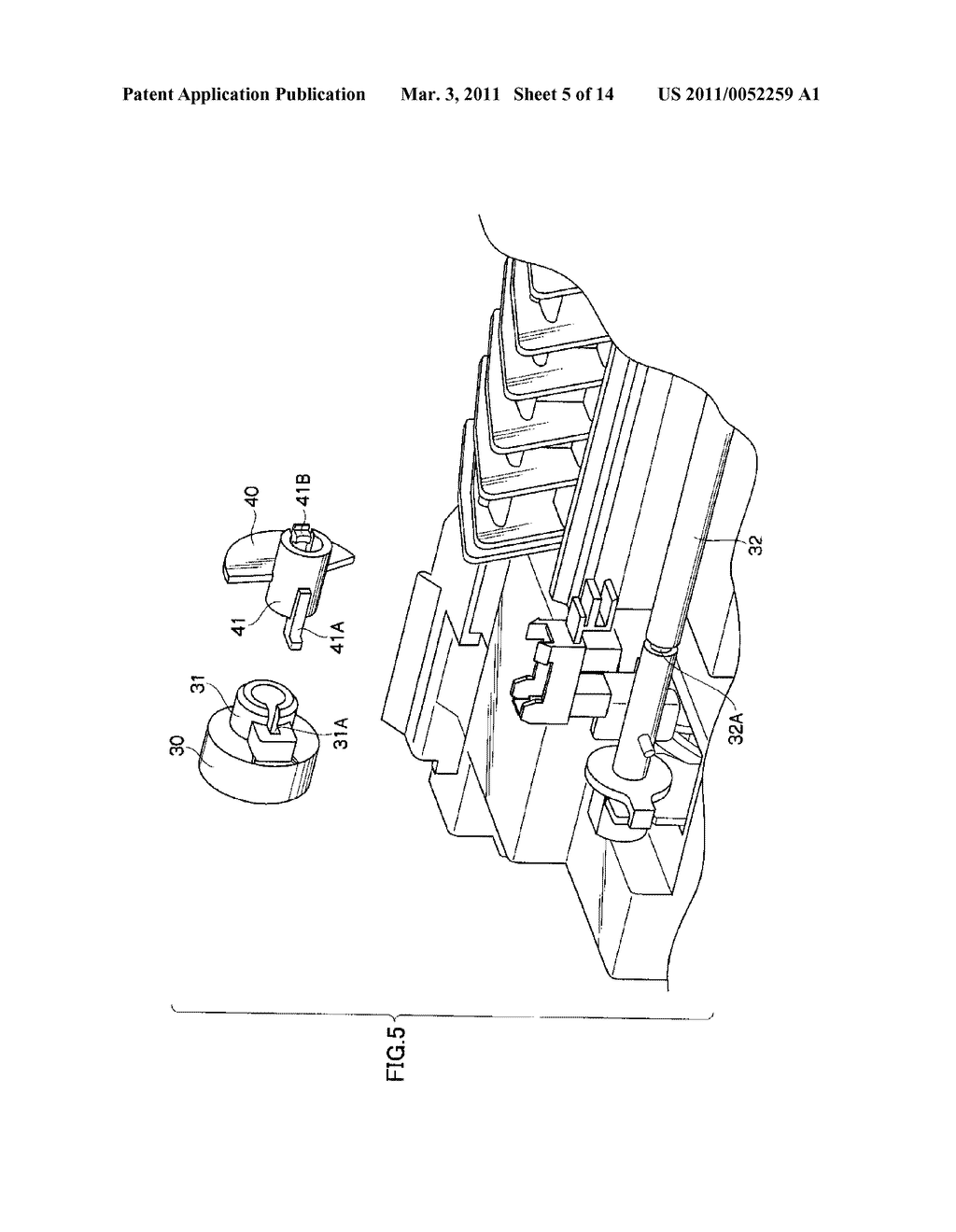 PRESSURE ADJUSTING MECHANISM FOR A FIXING DEVICE AND IMAGE FORMING APPARATUS - diagram, schematic, and image 06