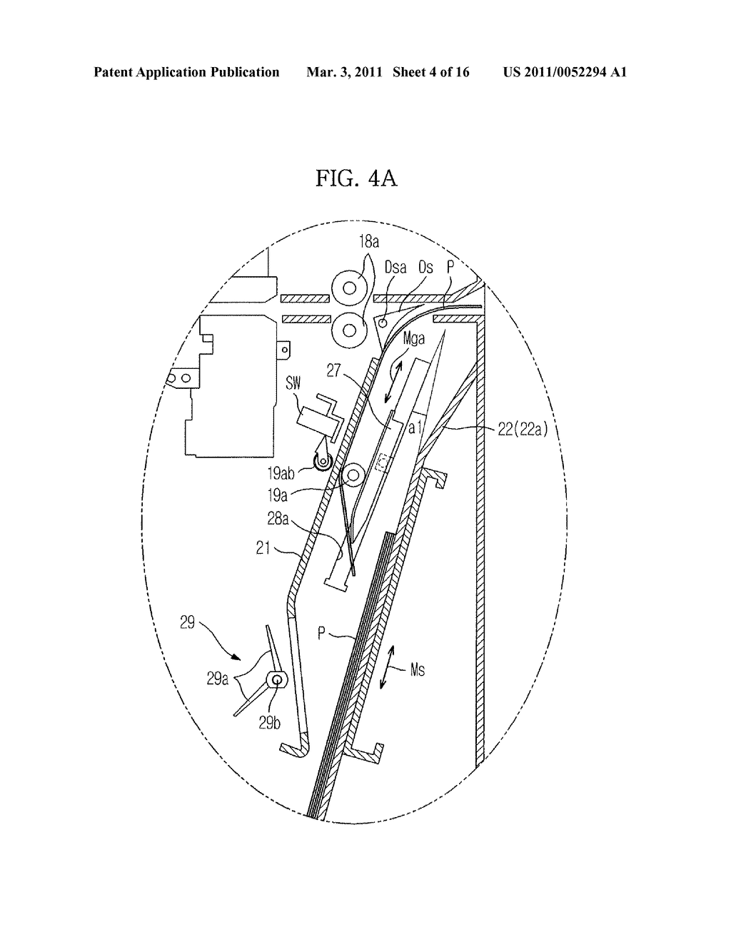 BOOKBINDING DEVICE AND PRINT-MEDIUM POST-TREATMENT APPARATUS HAVING THE SAME - diagram, schematic, and image 05