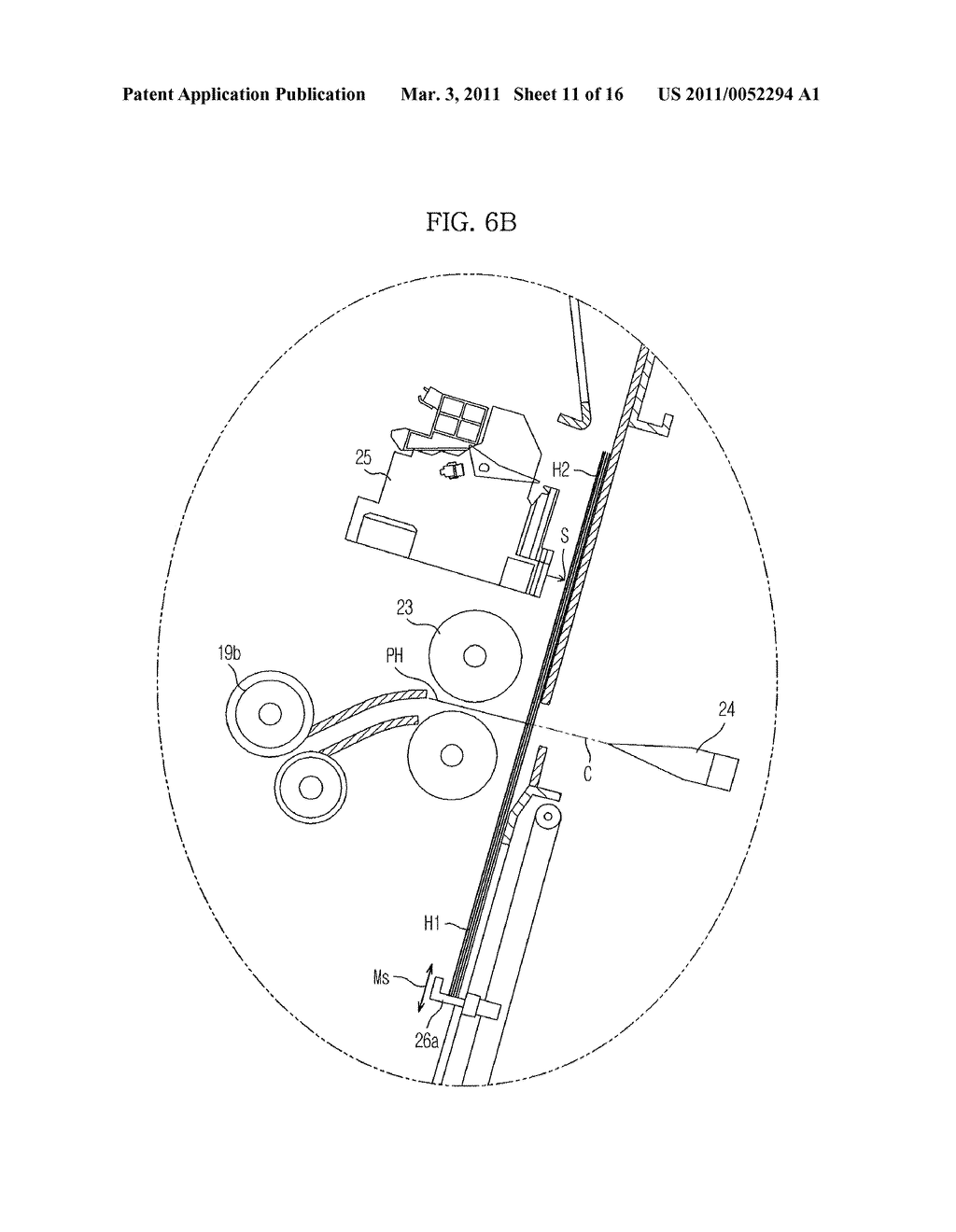 BOOKBINDING DEVICE AND PRINT-MEDIUM POST-TREATMENT APPARATUS HAVING THE SAME - diagram, schematic, and image 12