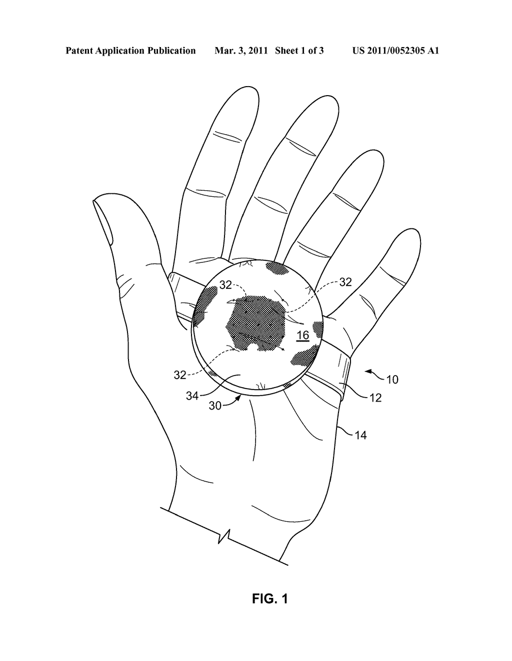 Hand held gel pack - diagram, schematic, and image 02