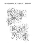 GUIDE DEVICE FOR SUPPORTING AN UNDERWATER PIPELINE, LAYING RAMP COMPRISING SUCH A GUIDE DEVICE, LAYING VESSEL EQUIPPED WITH SUCH A LAYING RAMP, AND METHOD OF CONTROLLING AN UNDERWATER-PIPELINE LAYING RAMP diagram and image