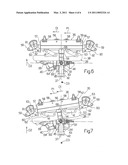 GUIDE DEVICE FOR SUPPORTING AN UNDERWATER PIPELINE, LAYING RAMP COMPRISING SUCH A GUIDE DEVICE, LAYING VESSEL EQUIPPED WITH SUCH A LAYING RAMP, AND METHOD OF CONTROLLING AN UNDERWATER-PIPELINE LAYING RAMP diagram and image