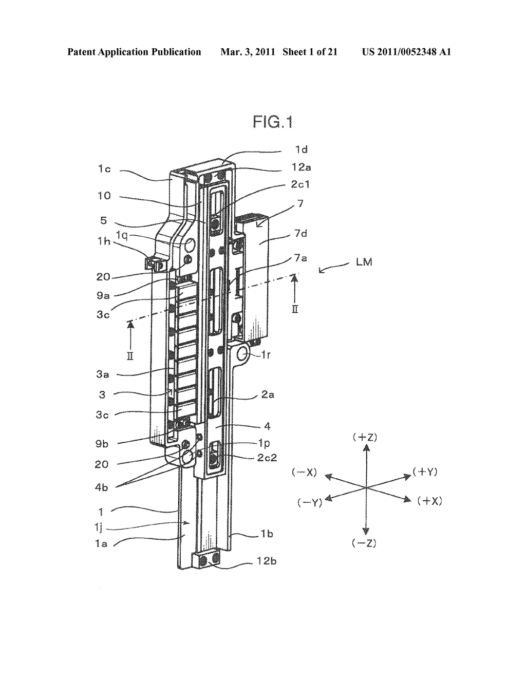 MULTI-SHAFT LINEAR MOTOR AND COMPONENT TRANSFER APPARATUS - diagram, schematic, and image 02