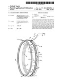 CERAMIC TURBINE SHROUD SUPPORT diagram and image