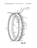 CERAMIC TURBINE SHROUD SUPPORT diagram and image