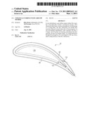 COOLED GAS TURBINE ENGINE AIRFLOW MEMBER diagram and image