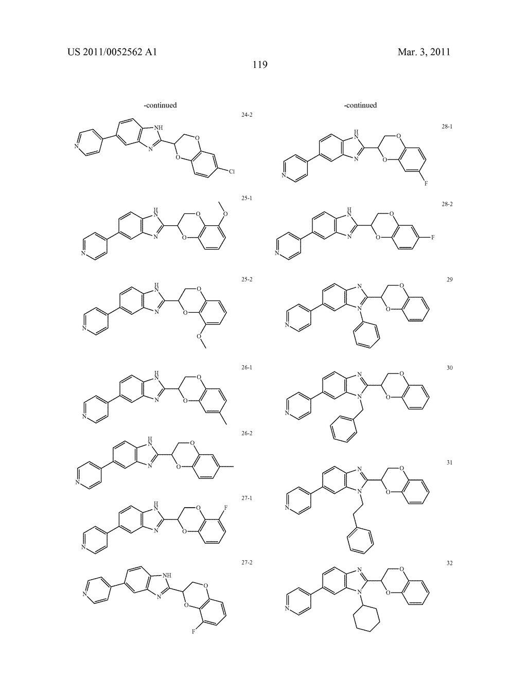 BENZIMIDAZOLES AND ANALOGS AS RHO KINASE INHIBITORS - diagram, schematic, and image 120