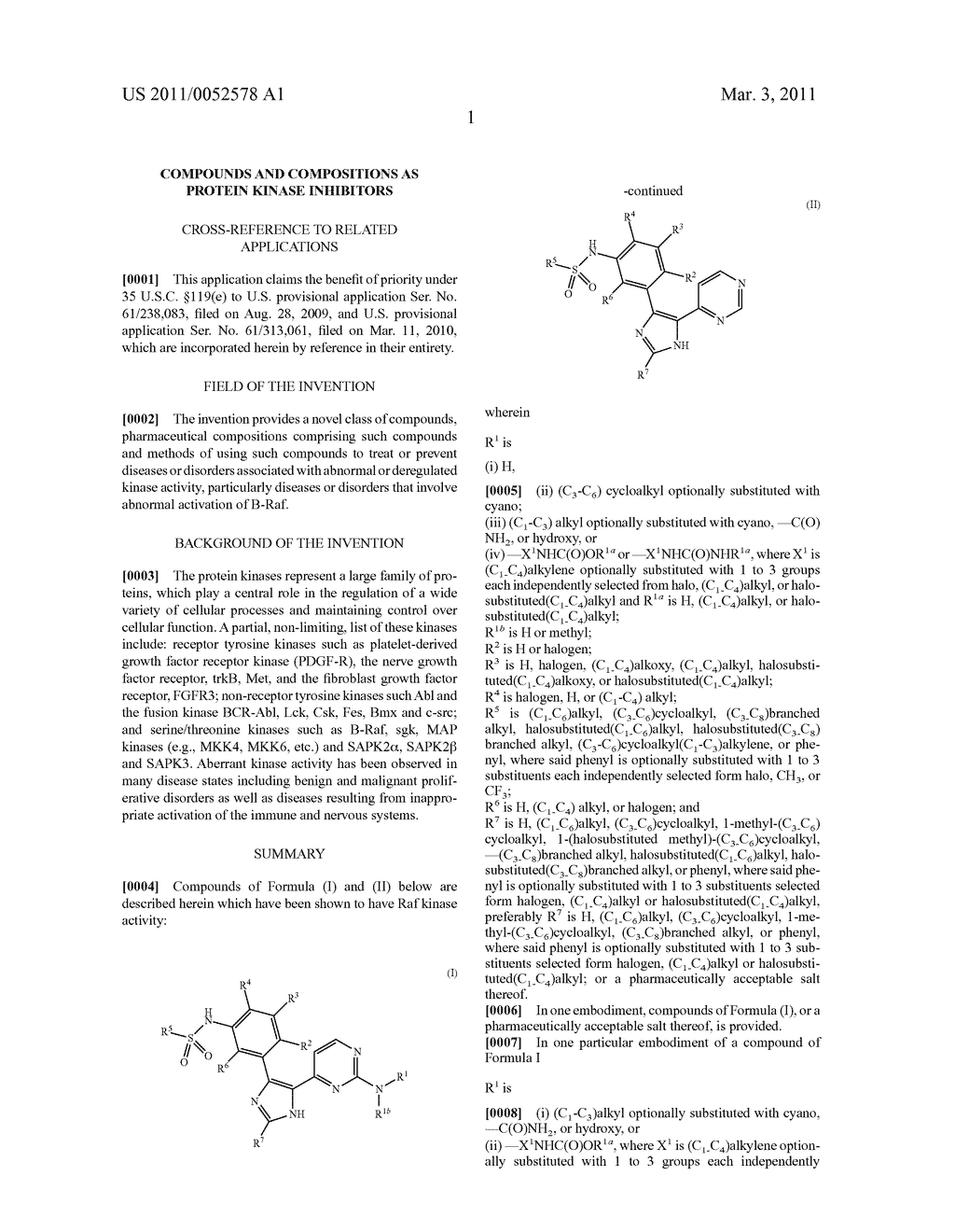 Compounds and Compositions as Protein Kinase Inhibitors - diagram, schematic, and image 02