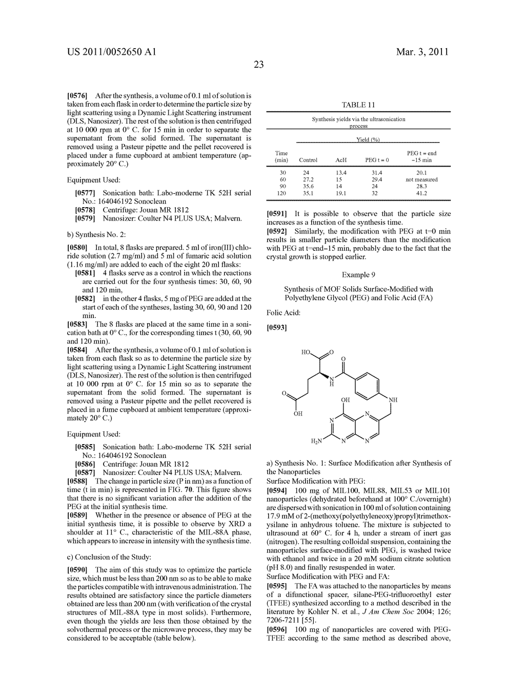 POROUS CRYSTALLINE HYBRID SOLID FOR ADSORBING AND RELEASING GAS OF BIOLOGICAL INTEREST - diagram, schematic, and image 74