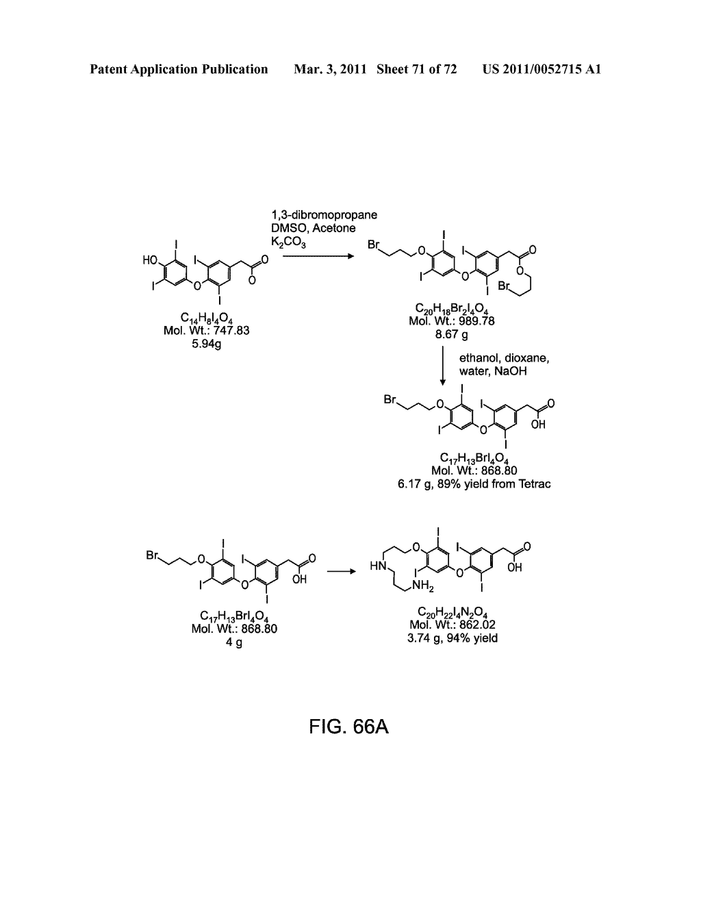 NANOPARTICLE AND POLYMER FORMULATIONS FOR THYROID HORMONE ANALOGS, ANTAGONISTS, AND FORMULATIONS AND USES THEREOF - diagram, schematic, and image 72