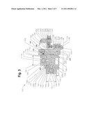 METERING SYSTEM FOR SIMULTANEOUSLY DISPENSING TWO DIFFERENT ADHESIVES FROM A SINGLE METERING DEVICE OR APPLICATOR ONTO A COMMON SUBSTRATE diagram and image