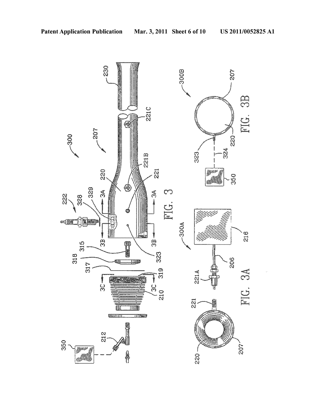 Method and Apparatus for Thermal Spraying of Metal Coatings Using Pulsejet Resonant Pulsed Combustion - diagram, schematic, and image 07