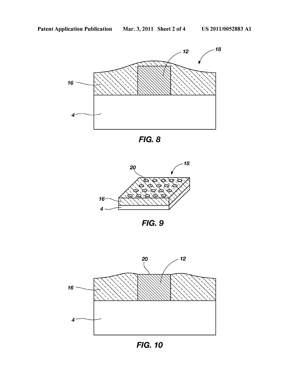 METHODS OF FORMING REVERSED PATTERNS IN A SUBSTRATE AND SEMICONDUCTOR STRUCTURES FORMED DURING SAME - diagram, schematic, and image 03