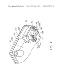 BATTERY COVER ASSEMBLY AND PORTABLE ELECTRONIC DEVICE UTILIZING THE SAME diagram and image