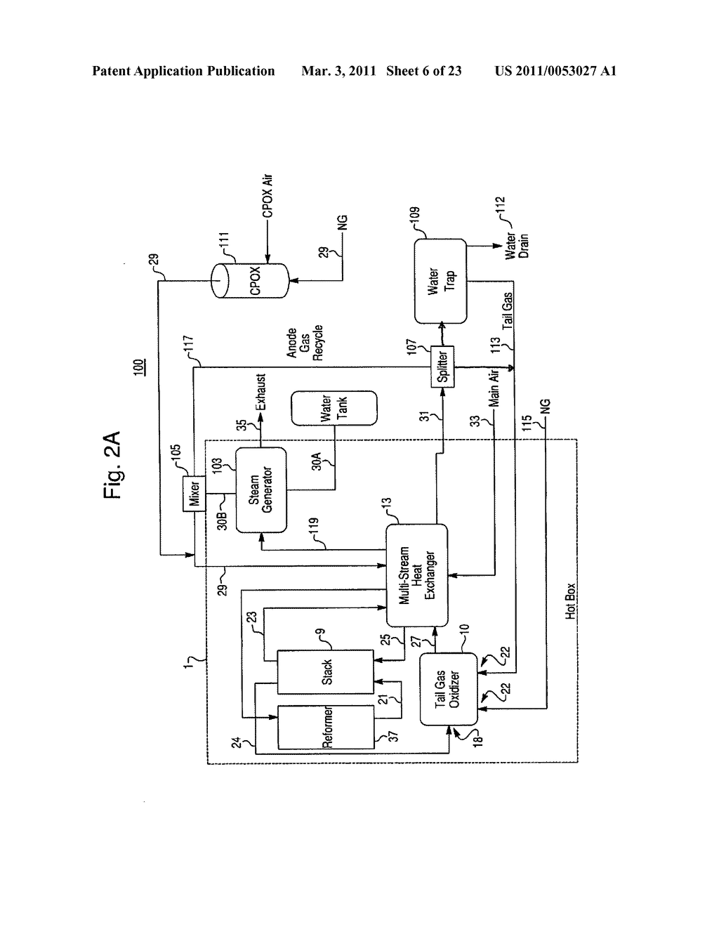 Multi-Stream Heat Exchanger for a Fuel Cell System - diagram, schematic, and image 07