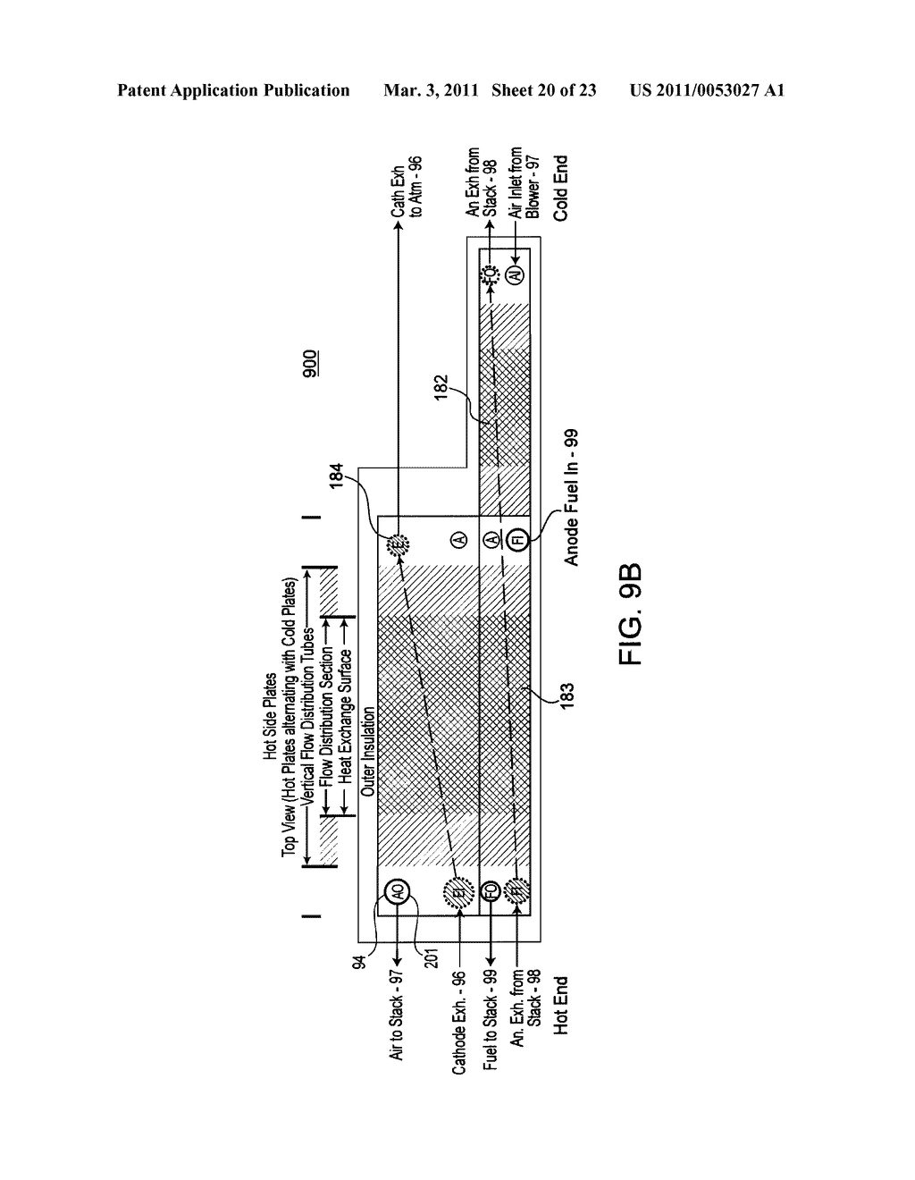 Multi-Stream Heat Exchanger for a Fuel Cell System - diagram, schematic, and image 21