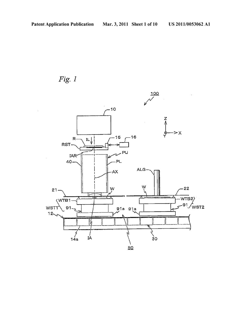 EXPOSURE METHOD, EXPOSURE APPARATUS, AND DEVICE MANUFACTURING METHOD - diagram, schematic, and image 02