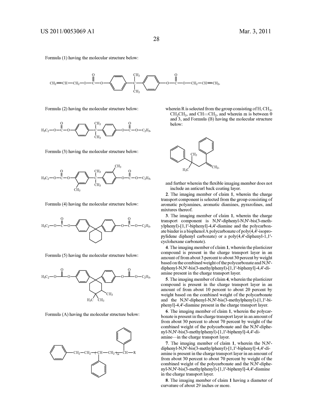 FLEXIBLE IMAGING MEMBER BELTS - diagram, schematic, and image 34