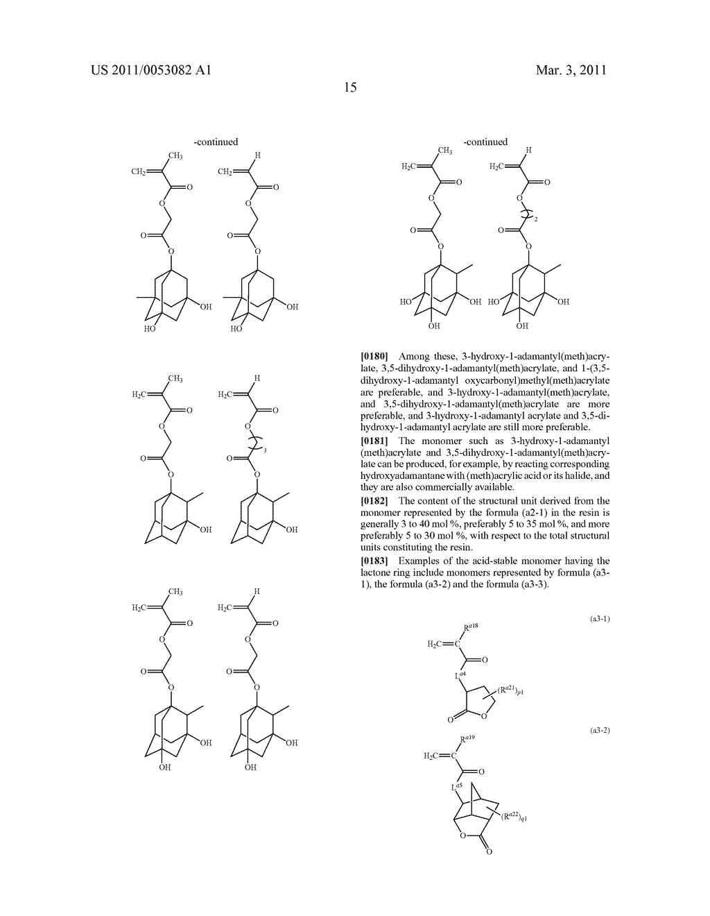 RESIN, RESIST COMPOSITION AND METHOD FOR PRODUCING RESIST PATTERN - diagram, schematic, and image 16