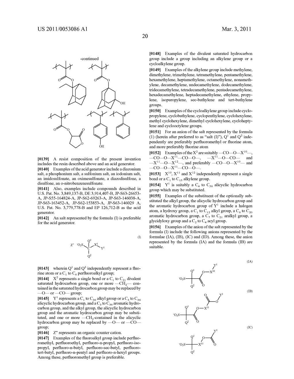 COMPOUND, RESIN, RESIST COMPOSITION AND METHOD FOR PRODUCING RESIST PATTERN - diagram, schematic, and image 21