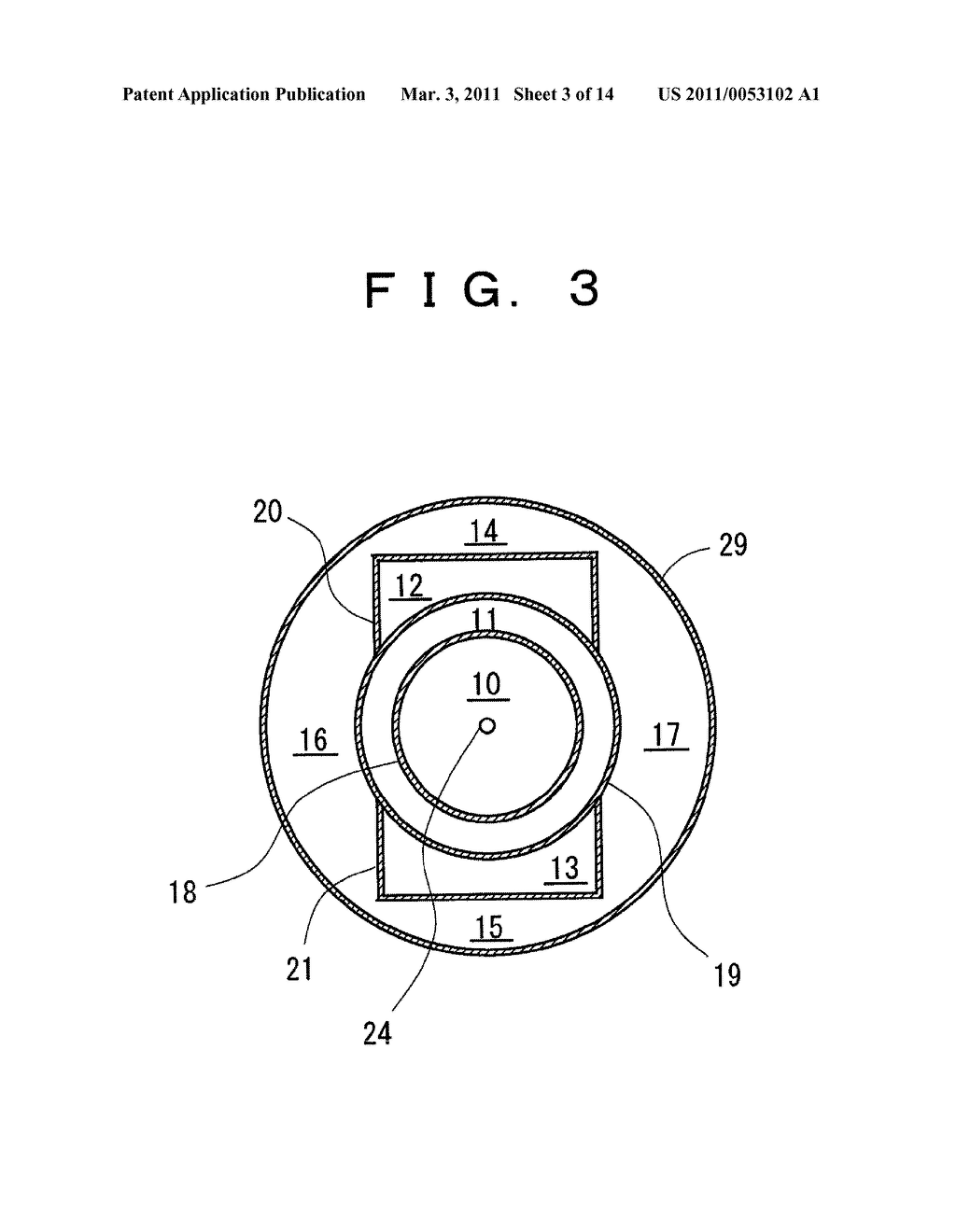 SOLID FUEL BURNER, COMBUSTION APPARATUS USING SOLID FUEL BURNER, AND METHOD OF OPERATING THE COMBUSTION APPARATUS - diagram, schematic, and image 04