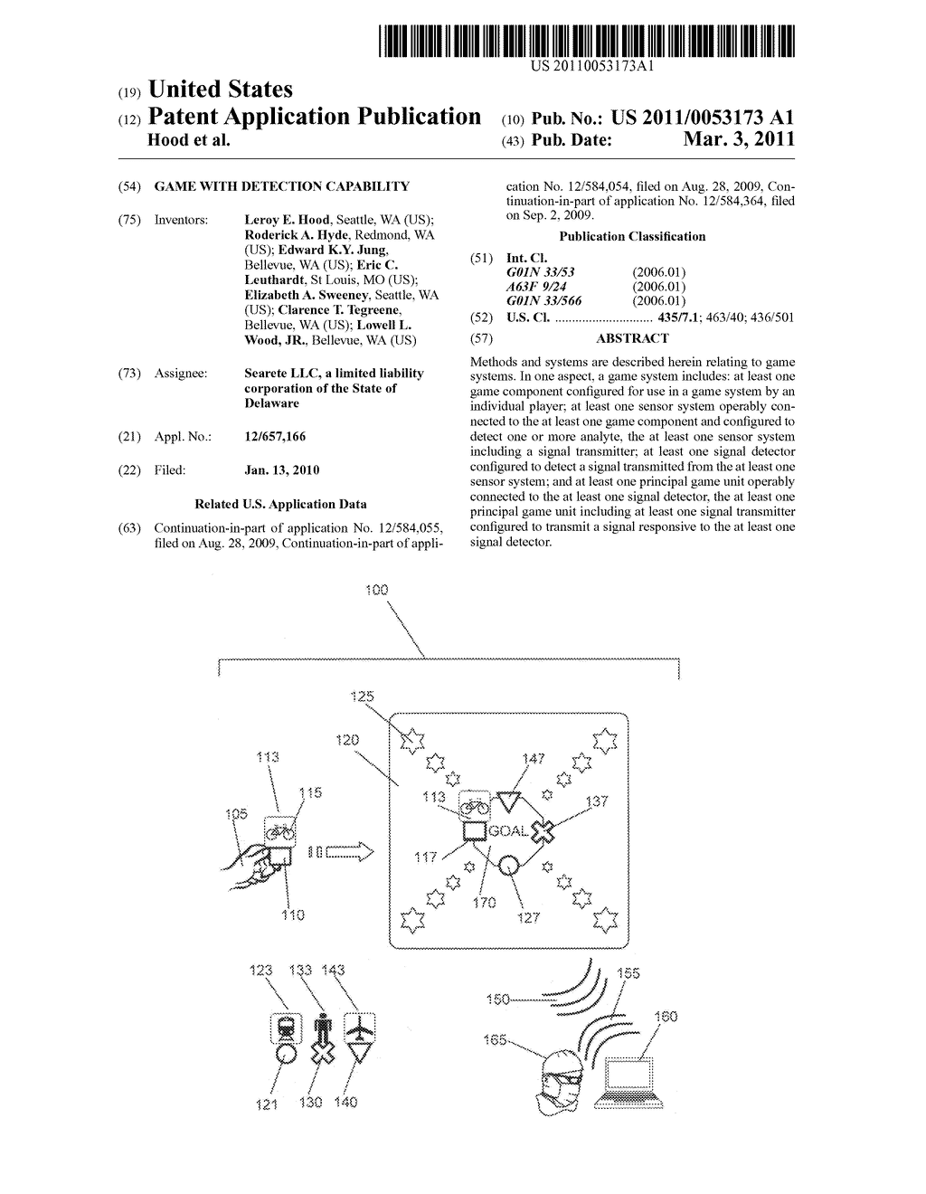 Game with detection capability - diagram, schematic, and image 01